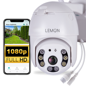 Kamera wifi IP zewnętrzna 4xZOOM z detekcją ruchu i alarmem 2mpx QW25
