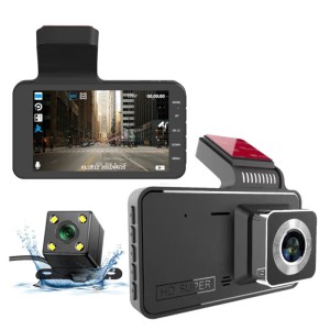 Kamera samochodowa przód i tył rejestrator FHD 1080p z kamerą cofania F9
