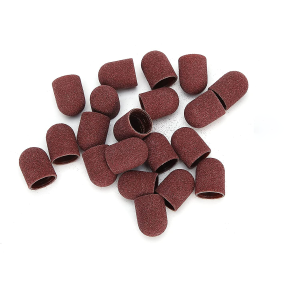 Kapturki ścierne do pedicure 13mm gradacja #80 - 10 sztuk