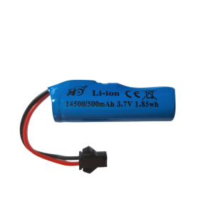 Bateria akumulator do zabawek RC 14500/500 mAh 3.74V