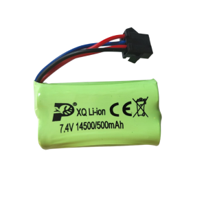 Bateria akumulator do zabawek RC 14500/500 mAh 7.4V