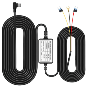 Adapter zasilania do kamery samochodowej 12-24V 5V USB-C