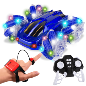 Auto sterowane ręką gestami samochód z pilotem i opaską ze światłami LED 360° CX81