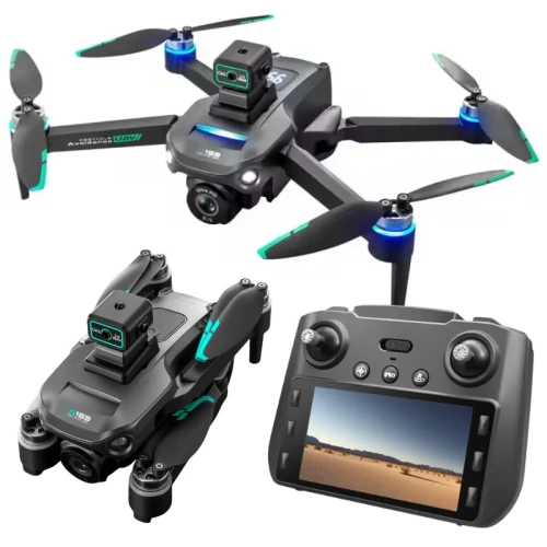 Dron z kamerą FPV GPS stabilizacją obrazu EIS i pilotem z wyświetlaczem Lemon Zenon One.webp
