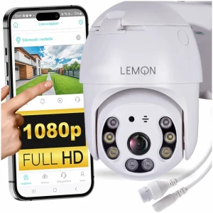 Kamera wifi IP zewnętrzna 4xZOOM z detekcją ruchu i alarmem 2mpx QW25