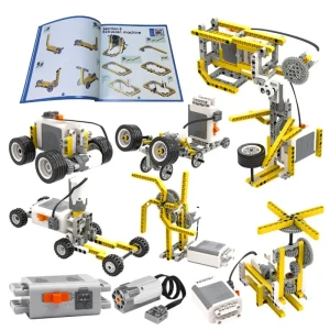 Klocki konstrukcyjne BC100 – edukacyjny zestaw STEM 180 elementów