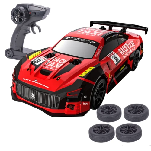 Zdalnie sterowane szybkie auto dla dzieci do driftu Lemon Planet LED Q165.webp