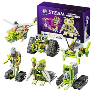 Klocki konstrukcyjne 783 el. ruszające się z silnikiem i aplikacją Lemon K013