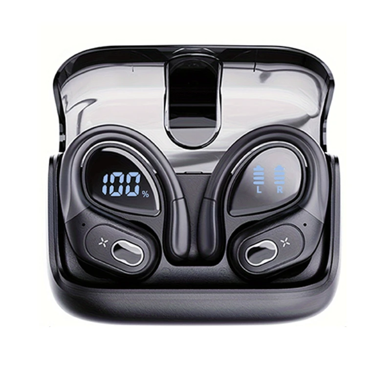 Słuchawki bezprzewodowe douszne z pałąkiem za ucho sportowe Lemon SoundFit Pro