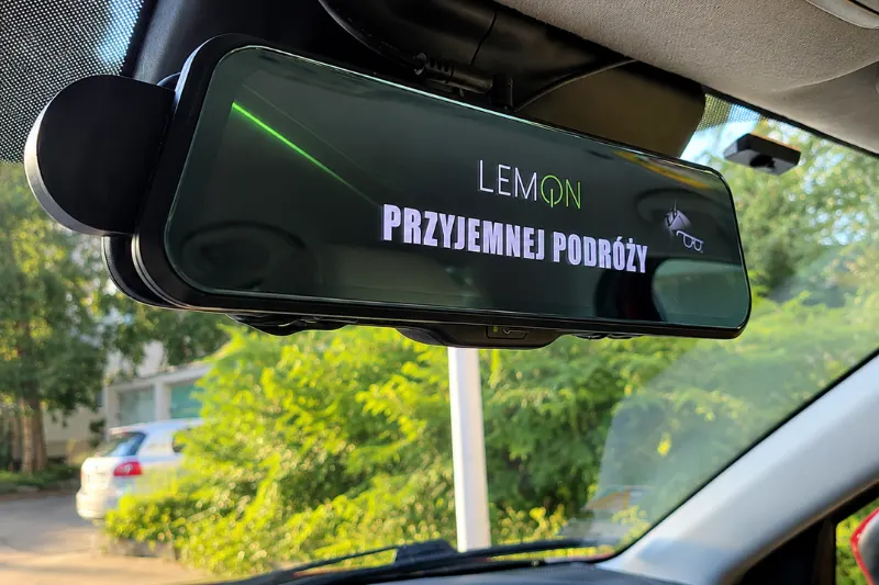 Wideorejestrator z GPS i WiFi Lemon H15