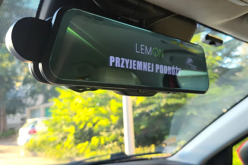 Wideorejestrator z GPS i WiFi Lemon H15