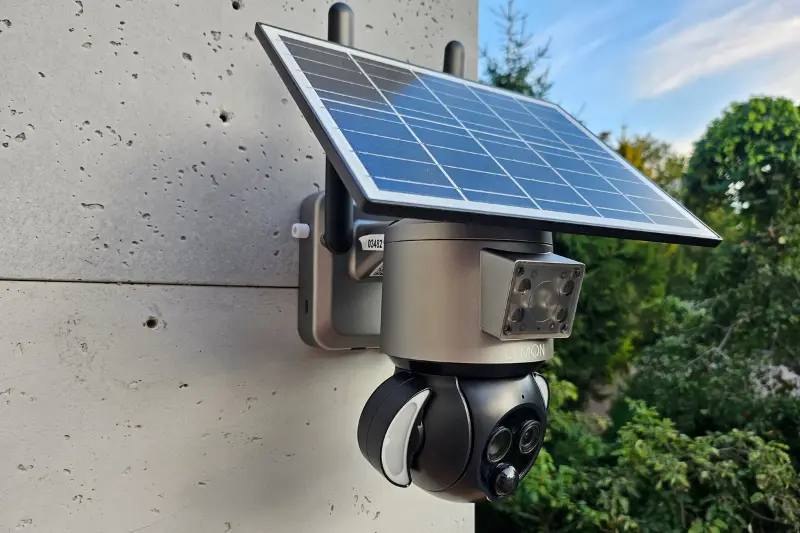 Kamera z zoomem hybrydowym dual lens