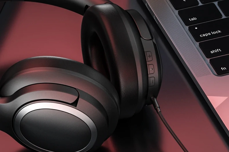 Słuchawki bezprzewodowe nauszne Lenovo TH40
